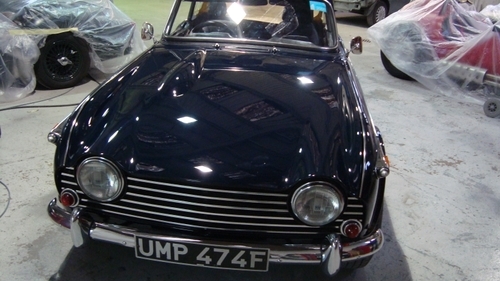 triumph tr5 completed