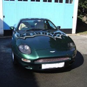 green aston martin